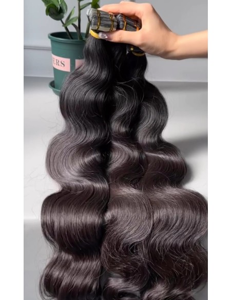 Extension adhésive ondulé