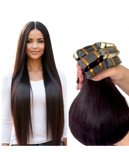 Extensions adhésives  haut de gamme 💯 naturel