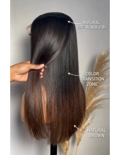 Perruque lace wig sans colle 2
