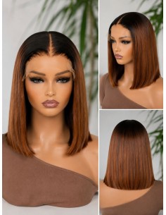 copy of Perruque  Bob Lace  5×5 💯 naturel